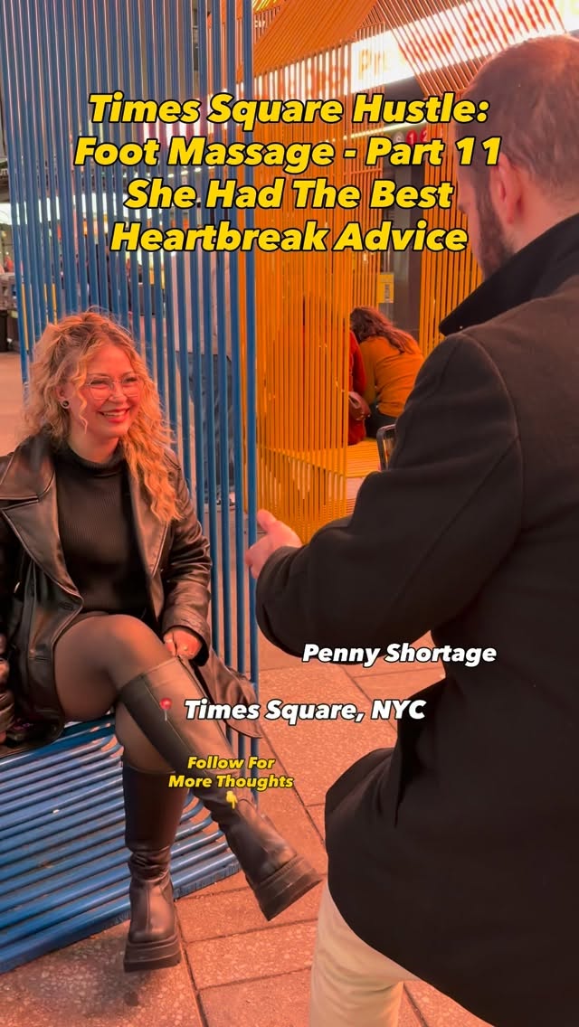 Street interview Reel on @pinkpennyguy, NYC